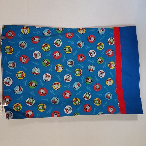 Thomas the Train Standard Blue Pillowcase - Picture 3 of 3